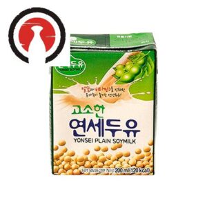 Sữa đậu nành Yonsei plain soymilk 200ml Hàn Quốc