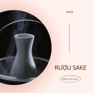 rượu sake nóng