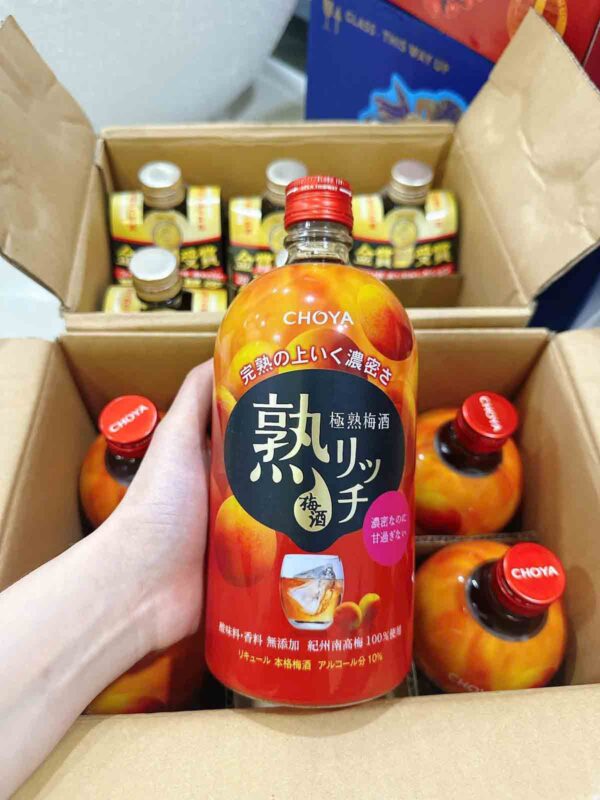 Rượu mơ Choya Jyuku Rich Umeshu Nhật Bản