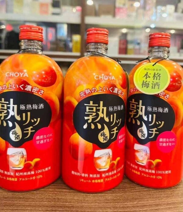 rượu choya nhật Choya Jyuku Rich Umeshu