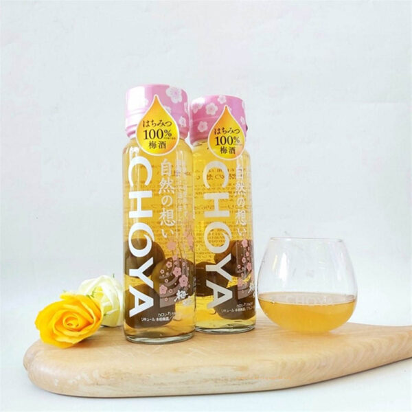 rượu mơ choya natural mật ong